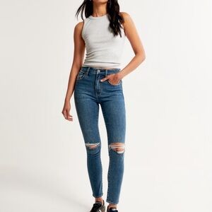 Super Skinny Ankle Jean Abercrombie & Fitch